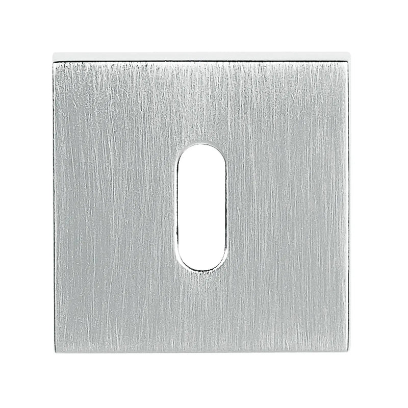 Atlantic Tupai Rapido Curva/QuadraLine Key Escutcheons on Square Rose