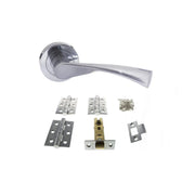Atlantic Colorado Door Pack Bundle (3" Latch + 3"x2" Hingesx3)