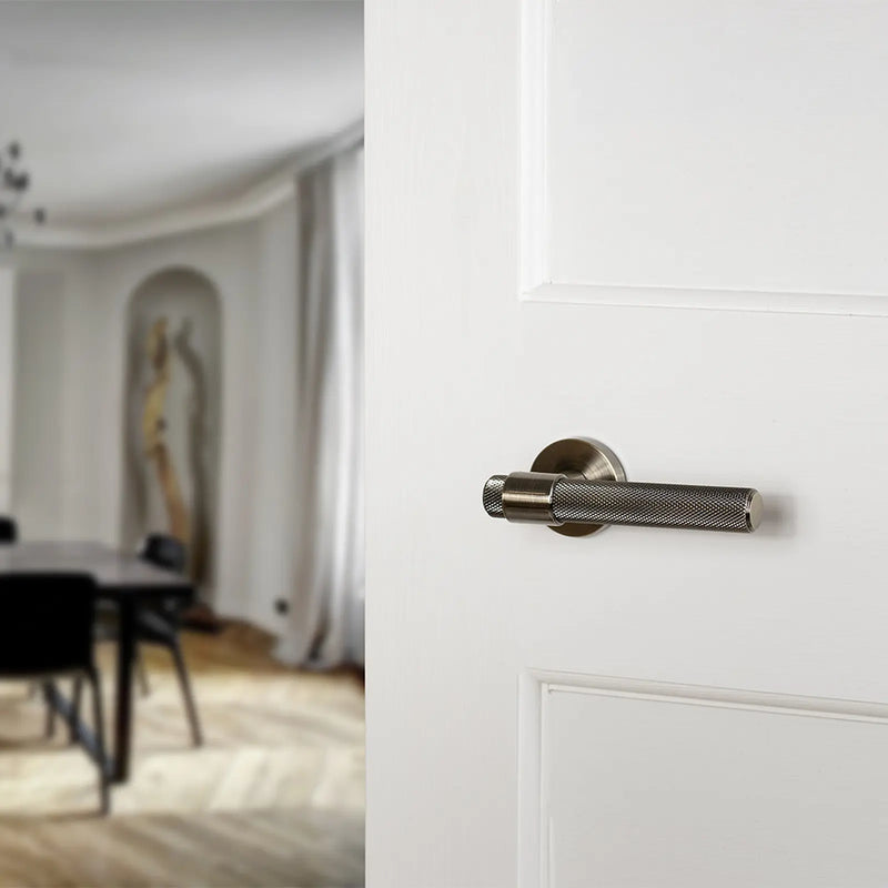 Atlantic Senza Pari Andretta Door Handle Pack (Latch Set - 3" CE Latch, 4" Slim Knuckle Hinges x2)