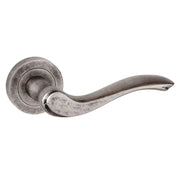 Atlantic Old English Warwick Lever Door Handle on Round Rose