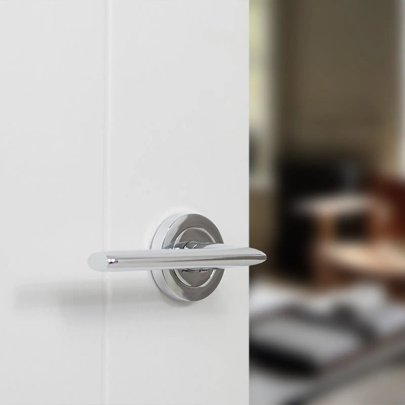 Atlantic STATUS Alabama Door Handle Pack (3 Lever Lock Set - 3" CE Sashlock, 3" Fire Rated Hinges x3)