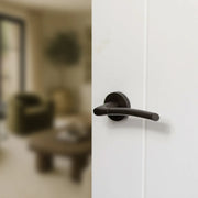 Atlantic STATUS Indiana Door Handle Pack (Euro Lock Set - 3" CE Sashlock, 4" Slim Knuckle Hinges x2)