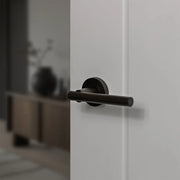 Atlantic STATUS Nebraska Door Handle Pack (Latch Set - 3" CE Latch, 4" Fire Rated Hinges x3)