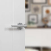 Atlantic STATUS Nebraska Door Handle Pack (Latch Set - 3" CE Latch, 4" Fire Rated Hinges x3)
