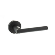 Atlantic STATUS Nebraska Lever Door Handle on Round Rose