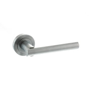 Atlantic STATUS Nebraska Lever Door Handle on Round Rose