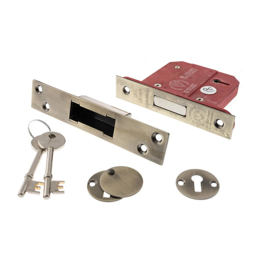 Atlantic 5 Lever Key Deadlock [BS] 2.5"