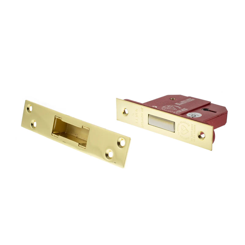 Atlantic 5 Lever Key Deadlock [BS] 3"