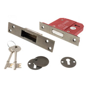 Atlantic 5 Lever Key Deadlock [BS] Keyed Alike 2.5"