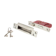 Atlantic 5 Lever Key Sashlock [BS] 2.5"