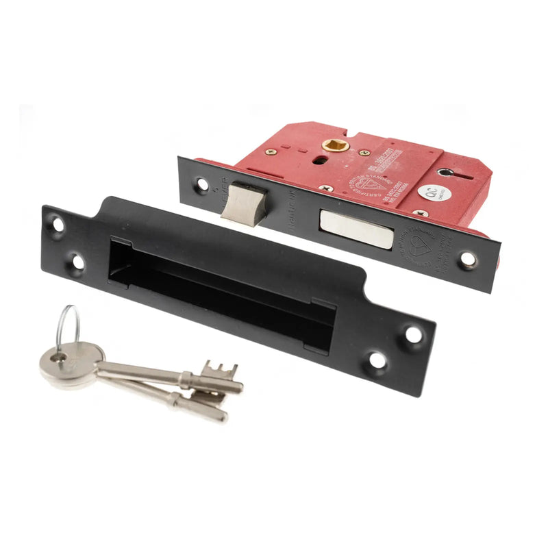 Atlantic 5 Lever Key Sashlock [BS] Keyed Alike 2.5"