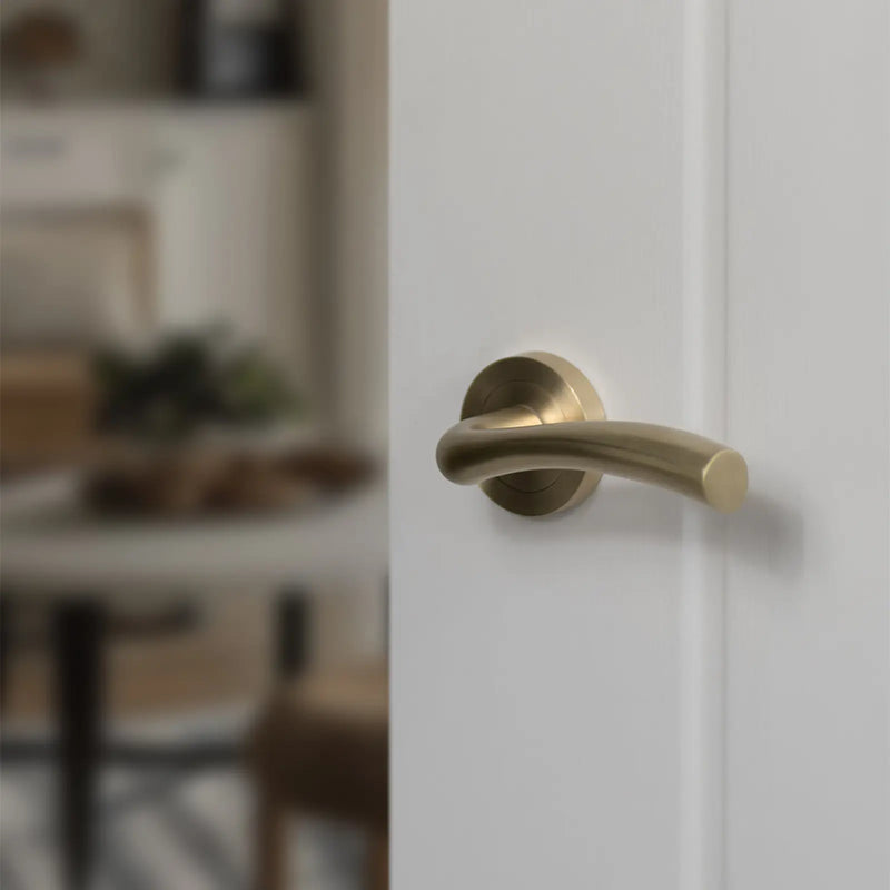 Atlantic STATUS Texas Door Handle Pack (3 Lever Lock Set - 3" CE Sashlock, 3" Fire Rated Hinges x3)