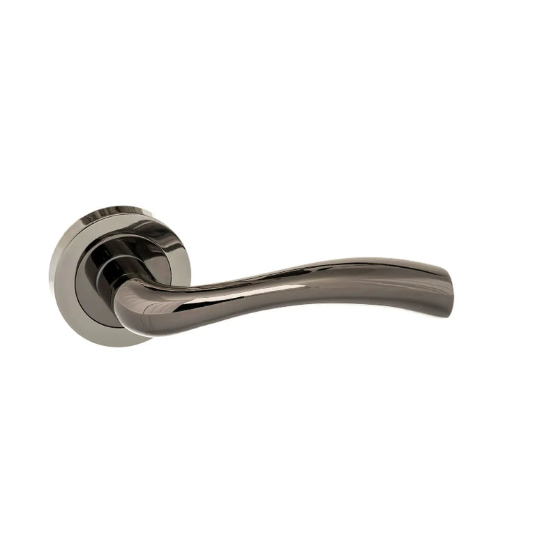 Atlantic STATUS Texas Lever Door Handle on Round Rose