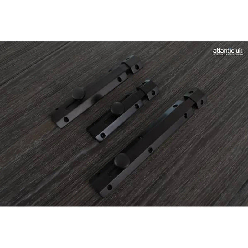 Atlantic Solid Brass Surface Door Bolt 4"