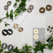 Atlantic Millhouse Brass Euro Escutcheons on 5mm Slimline Round Rose