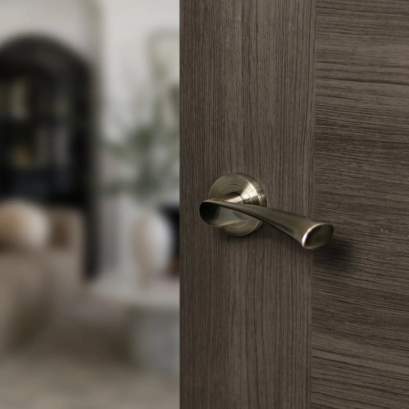 Atlantic STATUS Colorado Door Handle Pack (Euro Lock Set - 2.5" CE Sashlock, 3" Fire Rated Hinges x3)