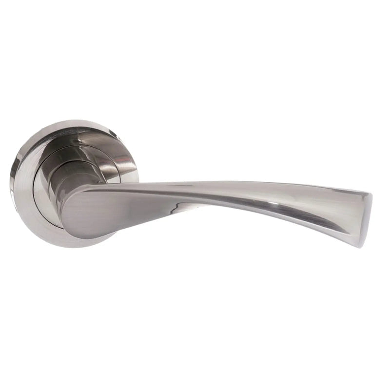Atlantic STATUS Colorado Lever Door Handle on Round Rose