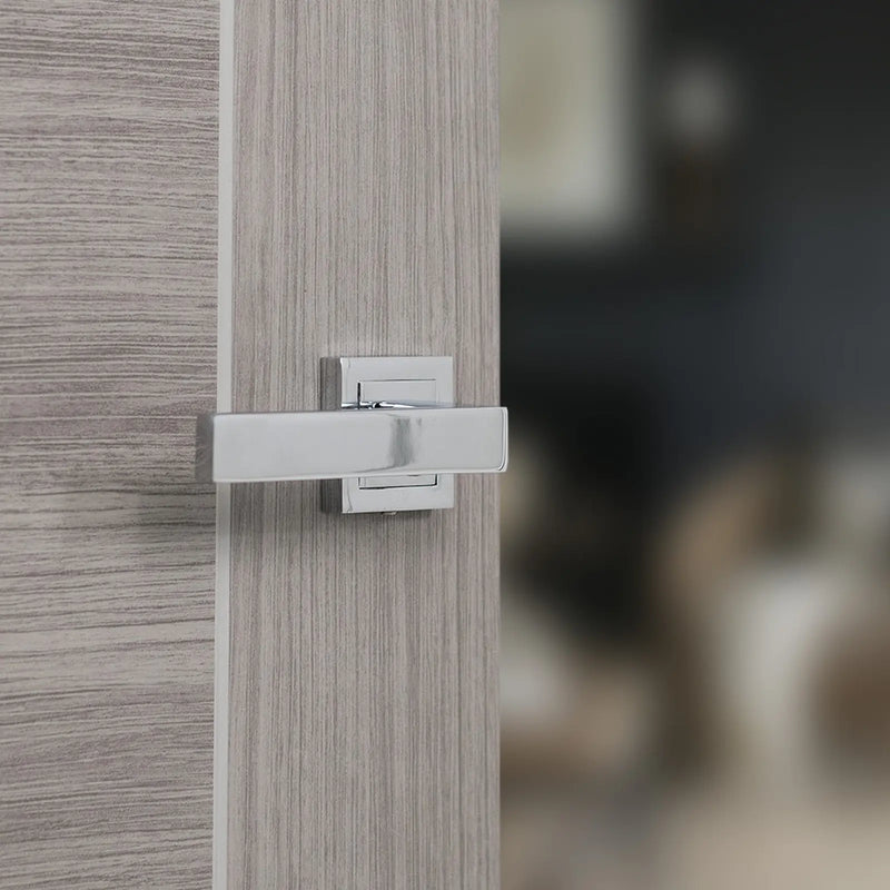 Atlantic STATUS Montana Door Handle Pack (3 Lever Lock Set - 2.5" CE Sashlock, 4" Slim Knuckle Hinges x2)