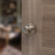 Atlantic Old English Ripon Door Knob Pack (Bathroom Set - 4" Deadbolt, 4" Fire Rated Hinges x3)