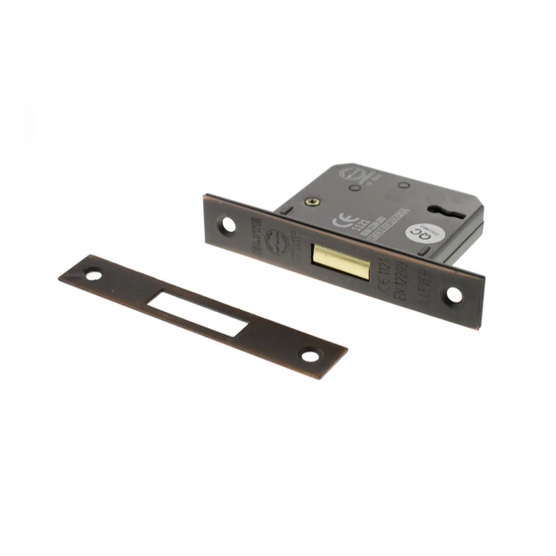 Atlantic 3 Lever Key Deadlock [CE] Keyed Alike 2.5"
