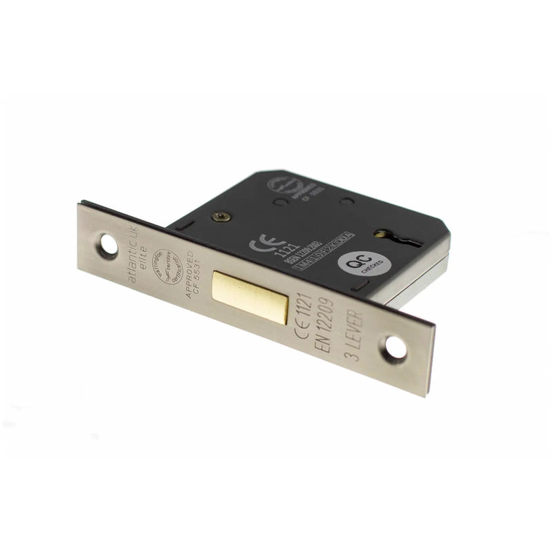 Atlantic 3 Lever Key Deadlock [CE] Keyed Alike 3"