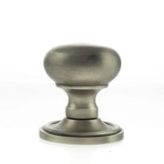 Atlantic Old English Harrogate Solid Brass Mushroom Mortice Knob on Concealed Fix Rose