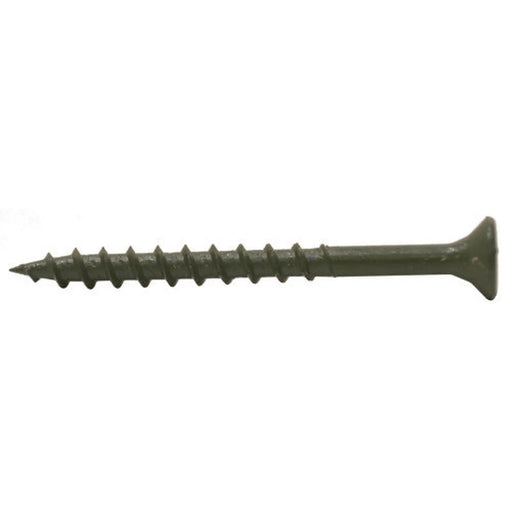 Timber Decking Screws - 50mm x 4.5mm - Green - (200)