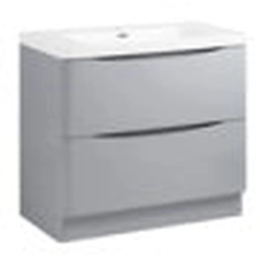 SP Ocata Grey Floor Standing Vanity Unit 900mm
