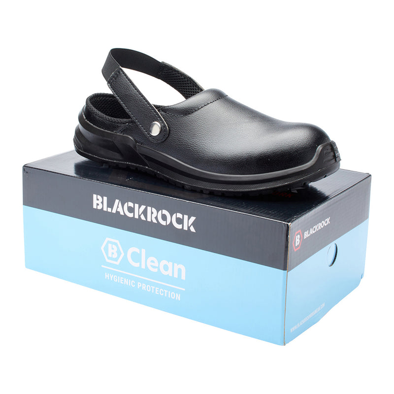 Blackrock Hygiene Clog - Black size 3