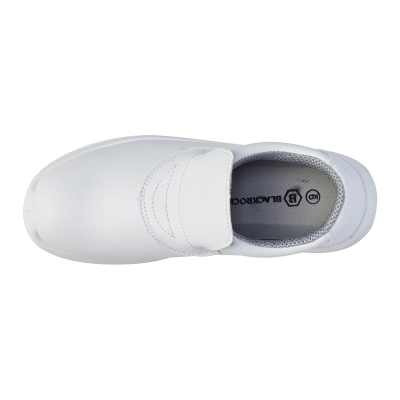 Blackrock Hygiene Slip-On Shoe - White size 8