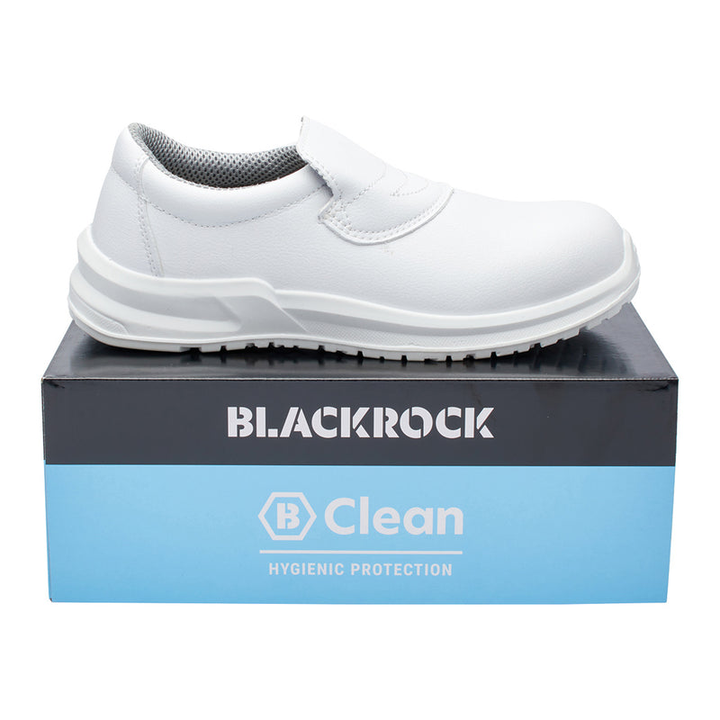 Blackrock Hygiene Slip-On Shoe - White size 8
