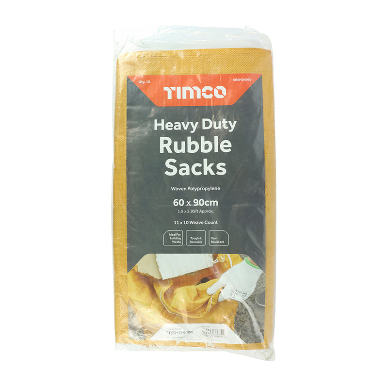 TIMCO Heavy Duty Rubble Sacks