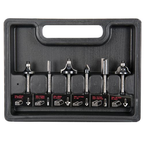 SET/SS11X8MMTC - 6 piece starter cutter set 8mm