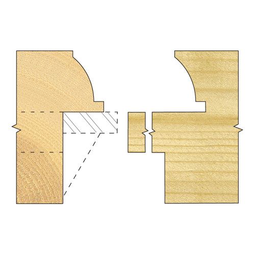 C273X1/4TC - Shoulder scribe cutter