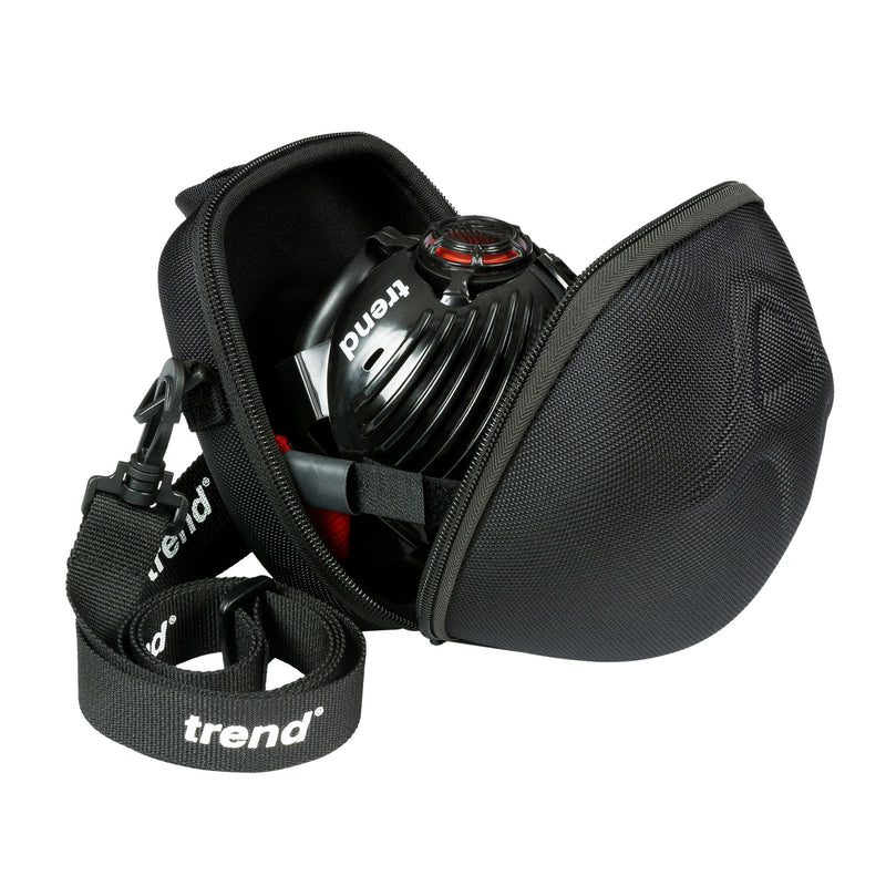STEALTH/2 - Air Stealth respirator mask storage case-hard shell zip up case to store Stealth half masks safely when not in use.