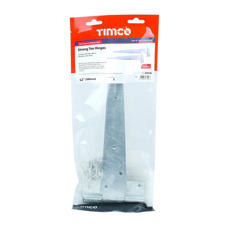 TIMCO Strong Tee Hinges — Bag