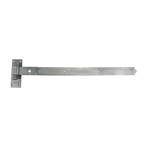 TIMCO Straight Band & Hook On Plates Hinges Black - 250mm