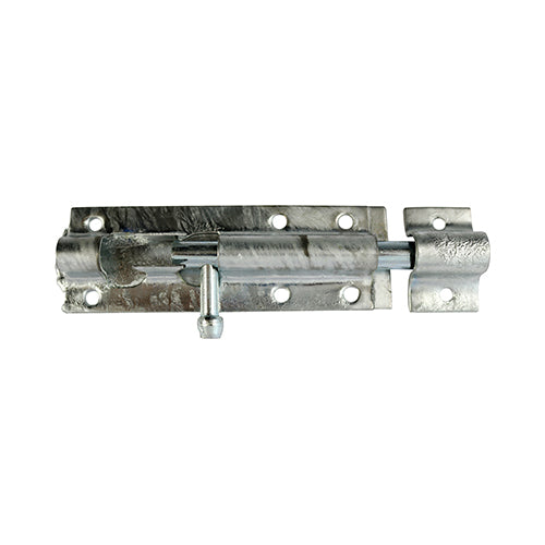 TIMCO Straight Tower Bolt Black - 10"