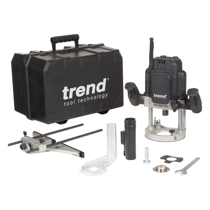 T12EK - 2300W 1/2" Variable Speed Plunge Router 240V UK & Ireland only