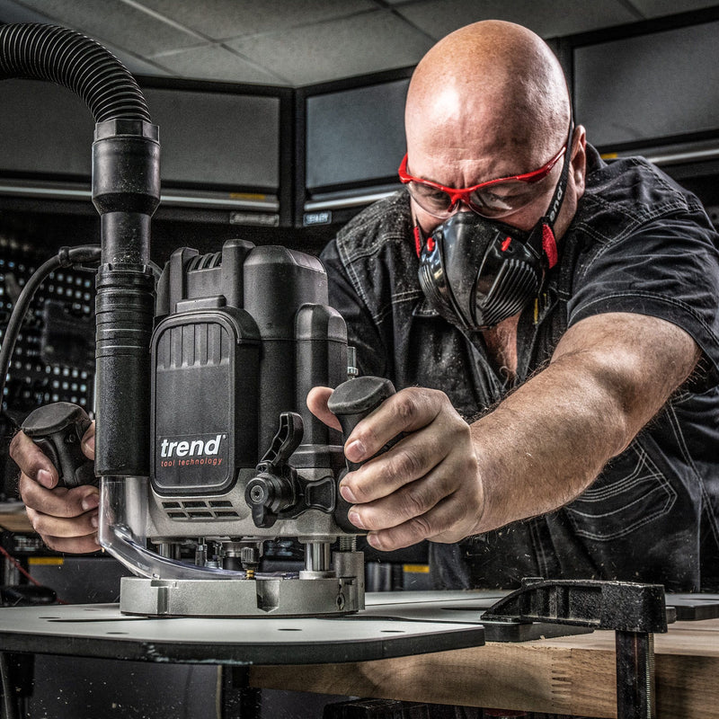 T14EK/EURO - 2300W 12mm Dual-Mode Plunge Router 230V EU