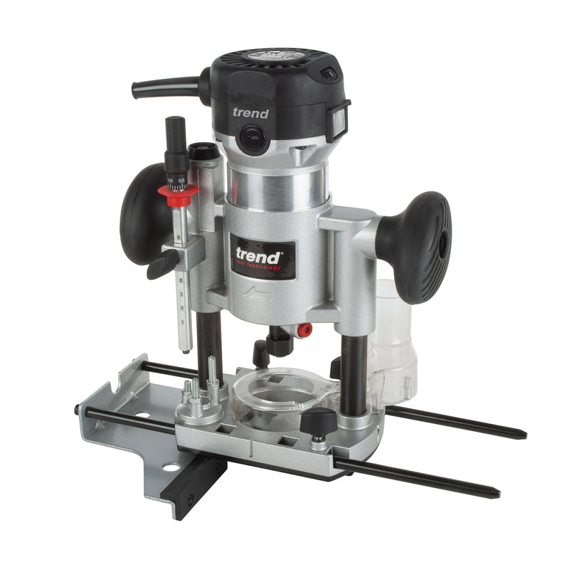 T1EPS/EURO - 710W 8mm Dual-Base Trim & Plunge Router 230V EU