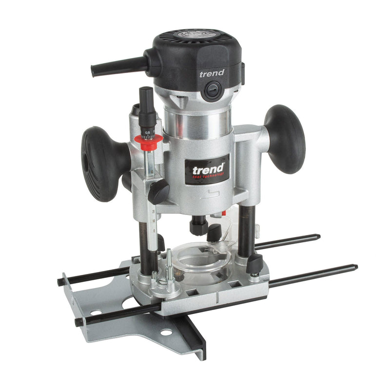 T1EPS/EURO - 710W 8mm Dual-Base Trim & Plunge Router 230V EU