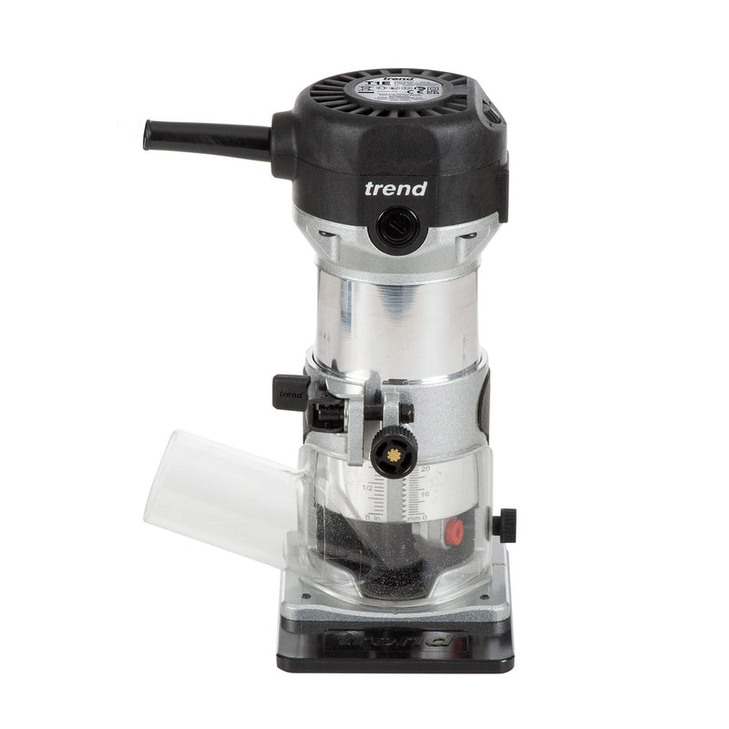T1EPS/EURO - 710W 8mm Dual-Base Trim & Plunge Router 230V EU
