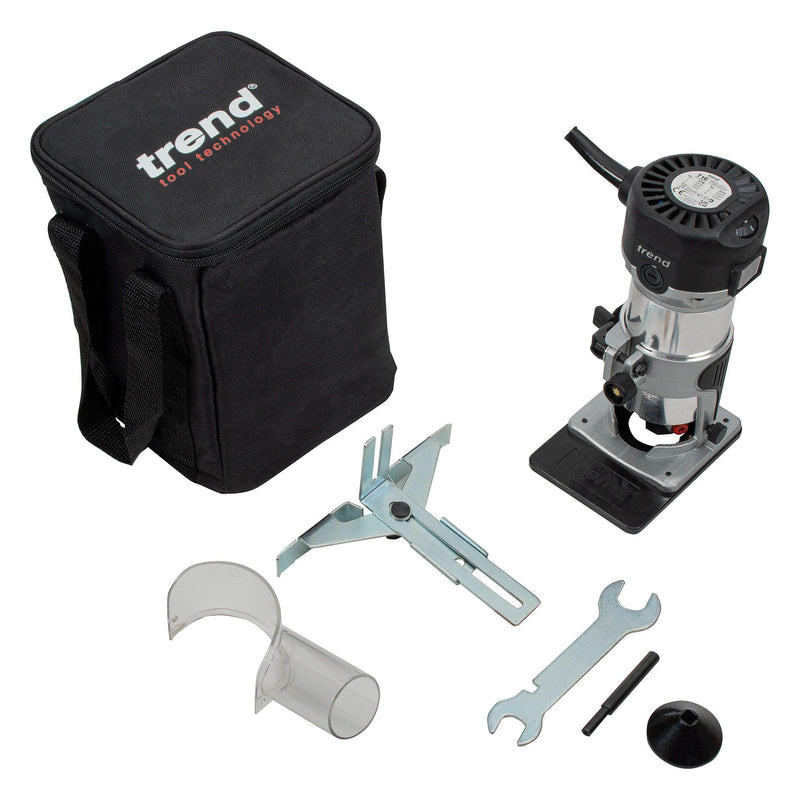 T1ETS - 710W ¼” Trim Router 240V UK & Ireland only