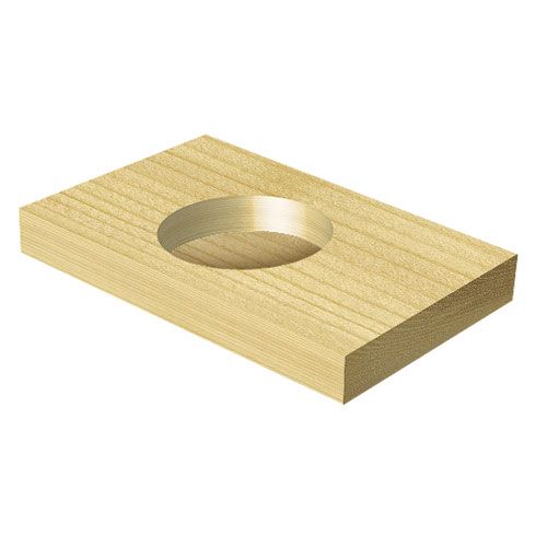 T420/35X8MMWS - Cylindrical boring bit 35mm WS