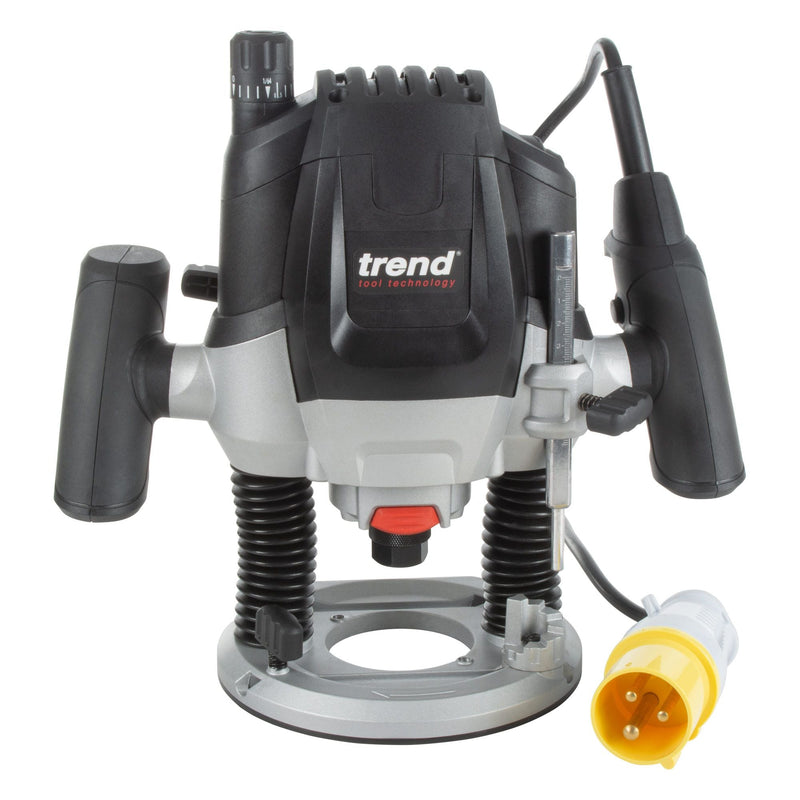 T7ELK - 1750W 1/2 inch Variable Speed Plunge Router 110V 16A UK & Ireland only