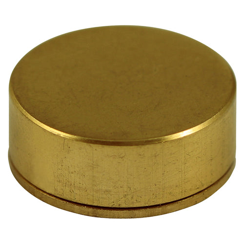 TIMCO Threaded Screw Caps Solid Brass — Trade Pack