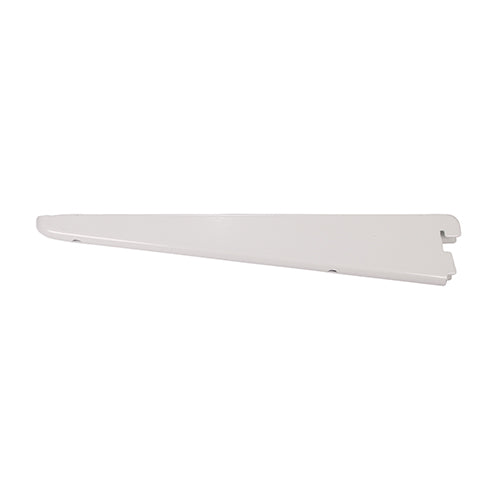 TIMCO Twin Slot Shelf Bracket White