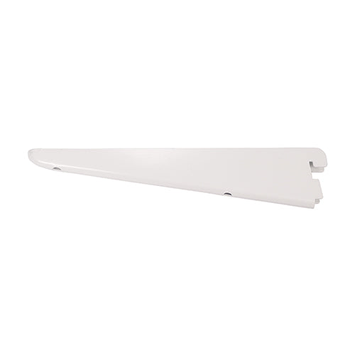 TIMCO Twin Slot Shelf Bracket White - 120mm