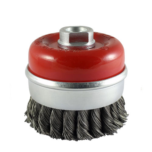 TIMCO Angle Grinder Cup Brush Twisted Knot